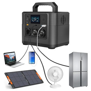 야외 1200w 2000W Lifepo4 리튬 배터리 캠핑 태양열 발전기 휴대용 발전소 올인원 24v 전력 발전기 - Product Image 1