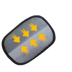 Nouveau Gant anti-statique transfrontalier pour animaux de compagnie, en matériau PP, pour chats et chiens, outil de nettoyage à double brosse - Product Image 1