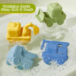 Jouets de plage pour enfants, design véhicule, jouet de bain, jouets de plage en silicone 2025 pour enfants - Product Image 3