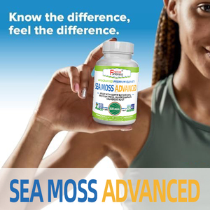 Complément de mousse marine avancé de haute qualité 1400MG en capsules pour la santé globale et le soutien immunitaire des adultes - Product Image 6