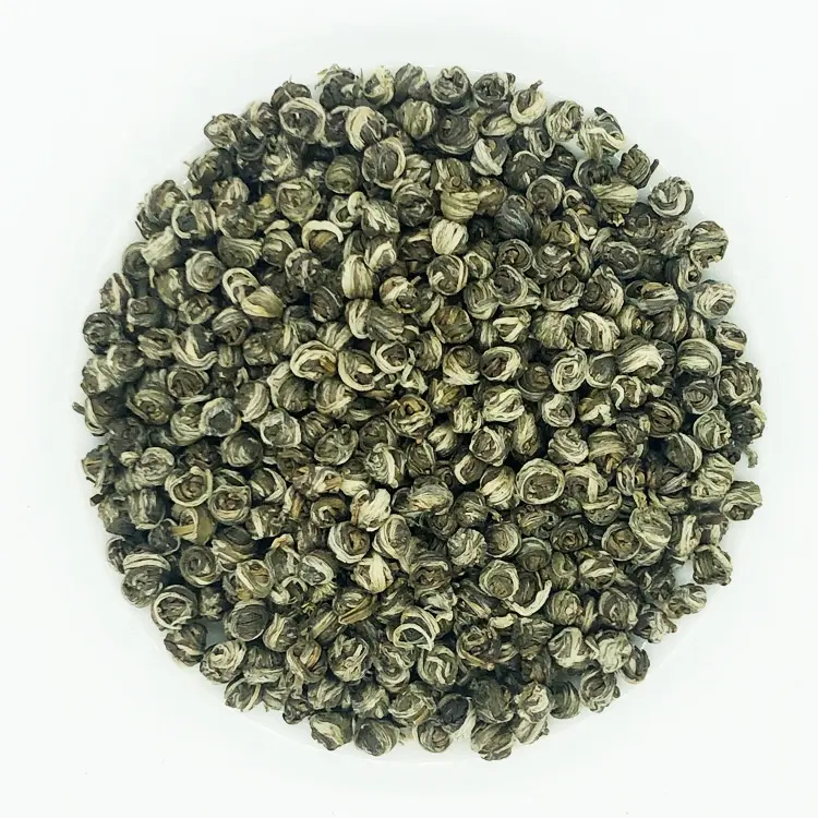 Premium Jasmine Scented Green Tea Wholesale Dragon pearl Jasmine Green Tea