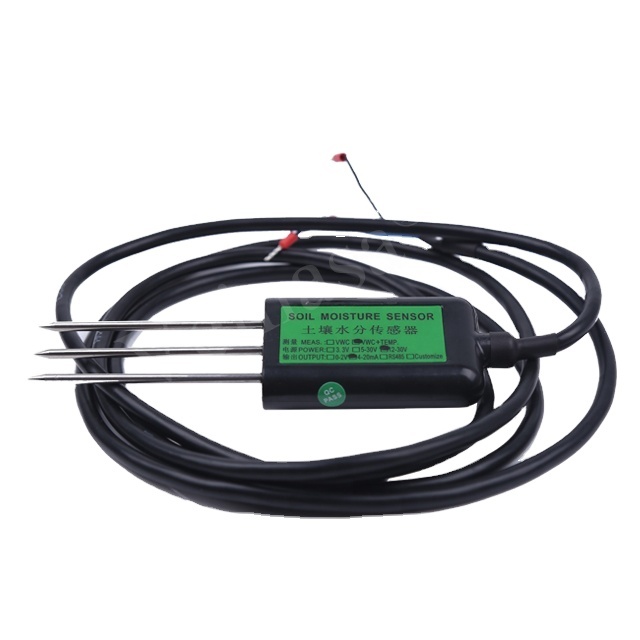 TR-HTSE IP68 Analog Iot Aggriculture Irrigation Plant Probe Sensor Soil Sensor Soil Temperature Humidity EC Sensor