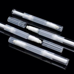 Stylo cosmétique rotatif transparent personnalisé avec logo, vide, en plastique de haute qualité, 2ml, 4ml, 6ml, pour rouge à lèvres, outils de maquillage, et dissolvant d'huile pour cuticules des ongles - Product Image 1