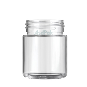 Bocaux en verre transparents hermétiques résistants aux enfants de 1 à 16 oz (3,5 g) avec couvercles en aluminium/plastique pour l'emballage de fleurs et de médicaments - Product Image 4