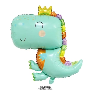 Happy Birthday Party Decoration Cute Cartoon Dinosaur Balloons For Children's Day Boy Girl