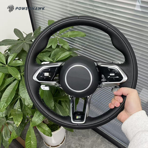 Volante de Cuero Perforado de Alta Calidad Directo de <span class=keywords><strong>F</strong></span>ábrica para Jaguar XE XEL XFL XF XJ <span class=keywords><strong>F</strong></span> Type <span class=keywords><strong>F</strong></span> <span class=keywords><strong>Pace</strong></span> E <span class=keywords><strong>Pace</strong></span>, Accesorios para Automóviles - Product Image 1