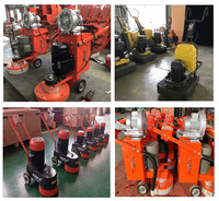 Machine à polir et à meuler les sols en béton, industrielle, robuste, pour sols en ciment