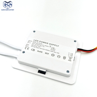 Interrupteur capacitif intégré à commande tactile 18W 24W 36W 48W 12V / 24V avec variateur d'intensité, étanche IP44, certifié CE EMC LVD pour miroir LED