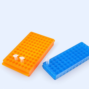 Çok fonksiyonlu çift taraflı 0.2ml 0.5ml 1.5ml 2ml santrifüj <span class=keywords><strong>Test</strong></span> tüpü tutucu 60 ve 96 delikli - Product Image 5