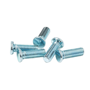Vis autotaraudeuses en acier au carbone zingué FHL, galvanisées bleues, légères, à tête petite, pour tôle - Product Image 3