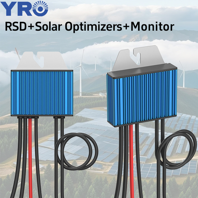 YRO 3-in-1 Solar Optimizer MPPT 720W Combining Rapid Shutdown RSD and Monitoring for Safer and More Stable PV Systems