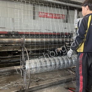 Clôture de champ en treillis métallique tissé de haute qualité, galvanisée à chaud, hauteur 4 pieds, à charnières, <span class=keywords><strong>pour</strong></span> élevage et protection contre les cerfs - Product Image 3