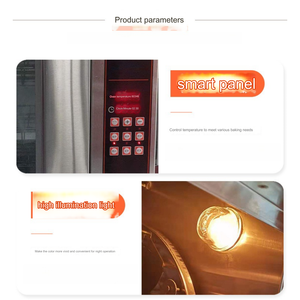 Horno Eléctrico Comercial para Pizza de Una Cámara con Piedra Cerámica, Uso en Restaurantes, para Hornear Pan y Pasteles, Alta Productividad, Automático - Product Image 6