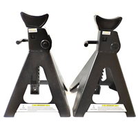 Support de levage triangulaire robuste 12 tonnes, réglable manuellement en hauteur (495-765 mm), pour réparation et entretien automobile