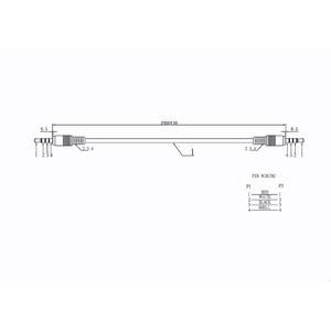 Cable de Audio AUX Macho de 2.5mm y 4 Polos con Extremos Recubiertos de Estaño, Cable Auxiliar para Altavoz de 3.5mm a 3.5mm - Product Image 4