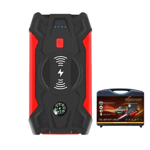 비상 도구 무선 800A 휴대용 전원 은행 점퍼 Jumpstarter 39800mAh 자동차 점프 스타터 키트 2 1 점프 스타터 자동차