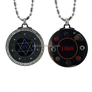 Pendentif quantique à énergie scalaire en matériau volcanique, technologie japonaise avec pierre à infrarouge lointain - Product Image 4