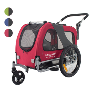Remorque de vélo colorée pour grand chien <span class=keywords><strong>Labrador</strong></span> - Product Image 1