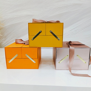 Qibai Mom Box Caja de flores rectangular 'I Love You' Ventana de PVC Caja de flores de floristería de rosas preservadas para el Día de la madre en relieve - Product Image 5