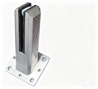 ZD Pass Test Verstellbarer Glas-Spigot aus Edelstahl für moderne Treppen und Glasgeländer für Treppenhaus