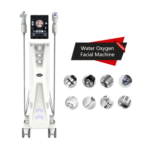 Appareil facial multifonction à jet d'oxygène avec écran tactile, 6 poignées, équipement de beauté pour le rajeunissement de la peau - Product Image 2