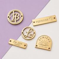 Étiquette métallique émaillée à revêtement époxy pour chaussures, sacs à main, vêtements, parfums – Plaque métallique en émail souple – Faible MOQ – Fournisseur personnalisé haut de gamme