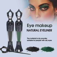 Eyeliner liquide imperméable à l'eau de maquillage pur 2 couleurs de haute qualité