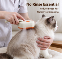Peigne massant multifonctionnel pour animaux de compagnie, doux pour la peau, confortable, vente en gros d'usine, pour le toilettage des animaux