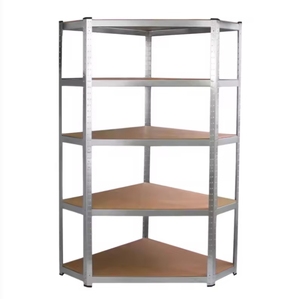Étagère de rangement sans boulons, installation facile, réglable, 5 niveaux, en acier, personnalisable, étagère d'<span class=keywords><strong>angle</strong></span> pour <span class=keywords><strong>atelier</strong></span> - Product Image 2