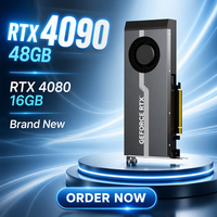 Kartu Grafis GPU RTX 4090 24GB/48GB, Cocok untuk Game, Kecerdasan Buatan, dan Pembelajaran Mendalam Prosesor Grafis GPU RTX 4080