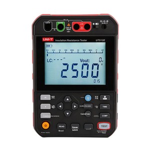 เครื่องทดสอบความต้านทานฉนวนความแม่นยำสูง UNI-T UT512E 2.5kV เมกะโอห์มมิเตอร์ สำหรับช่างไฟฟ้า - Product Image 2