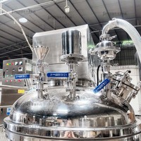 Homogénéisateur émulsifiant automatique à moteur AC 300L pour crème anti-rides et anti-âge et traitement chimique