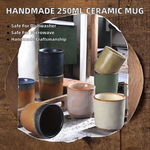 แก้วเซรามิกสำหรับทำอาหาร CRAFTS HUB ขนาด 250 มล. ดีไซน์เปลี่ยนสีด้วยเตาเผาแบบญี่ปุ่น ใช้กับเครื่องล้างจานและไมโครเวฟได้ พกพาสะดวก เหมาะสำหรับโรงแรม - Product Image 2