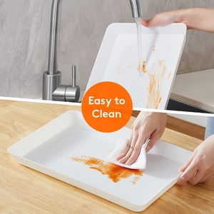 Plateau de laboratoire PP épaissi et surélevé <span class=keywords><strong>pour</strong></span> produits chimiques dangereux, résistant aux acides et aux alcalis forts, plateau en plastique personnalisable - Product Image 5