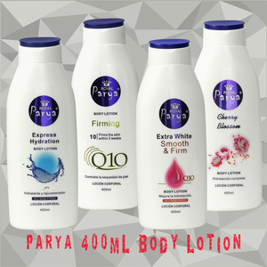 Parya nhanh Hydration Hidratante rejuvenecedor Q10 Cherry Blossom làm săn chắc mịn tất cả các da locion coporal 400ml Kem dưỡng da - Product Image 5