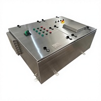 Caja de Distribución de Bajo Voltaje de Acero Inoxidable de Alto Rendimiento AC415V 400A, Barra Colectora de Cobre, Clasificación IP66, Panel de Control Industrial