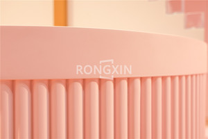Estante Flotante de Madera para Exhibición de Maquillaje y Cosméticos, Vitrina de Pared para Tiendas de Belleza - Product Image 3