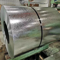Bobine d'acier galvanisé pour la fabrication de tôles ondulées, matériau de base en rouleau GI, épaisseur 0,18 mm-0,8 mm, utilisation pour machines de toiture