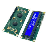 شاشة عرض LCD من نوع HD44780 حرف LCM ضوء أزرق 16*2