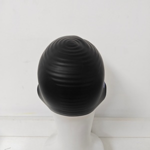 Casquette de course imperméable OEM, <span class=keywords><strong>bonnet</strong></span> de bain en silicone pour adultes et enfants, logo imprimé, couleur personnalisée - Product Image 3