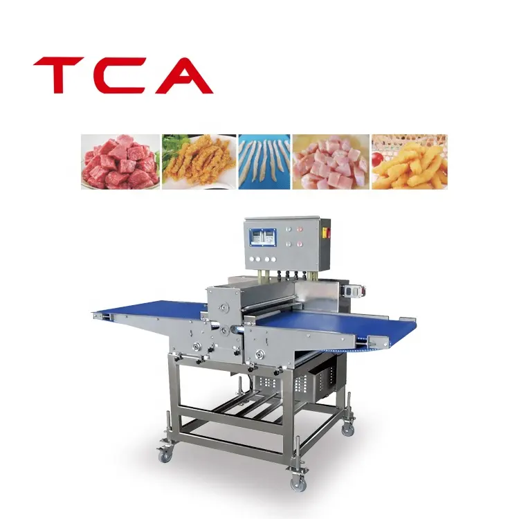 TCA büyük çıkış 200-1000kgh patates chip ince dilimleme elektrikli patates cipsi dilimleme tatlı patates chip cut makinesi dilimleme