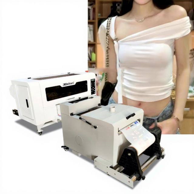 Custom China High Visibility Thermal T-Shirt Color Printing Vibrating Screen and Dryer Inject Inkjet Printer
