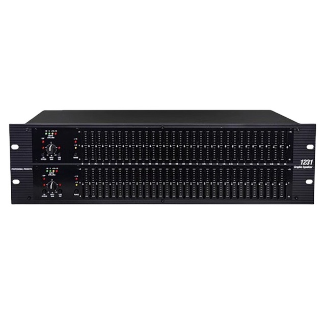 Professional DJ Audio Equipment Sound System with Graphic Karaoke Equalizer XLR Connector AC 110 - 240V