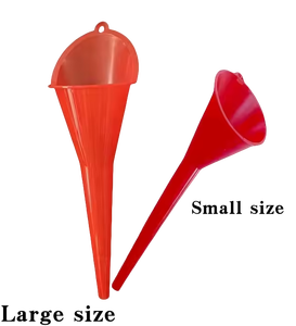 Funil de Pescoço Longo Diagonal de Plástico PP Colorido Personalizável <span class=keywords><strong>OEM</strong></span> Wanxia LD-08 80MM Atacado China Zhejiang para Óleo e Gasolina - Product Image 2