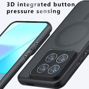 Protector de Lente de Cámara de 0.5mm, Anillo Amortiguador Antidesgaste, Envolvente Completo con Orificio de Precisión para Xiaomi 14 - Product Image 4