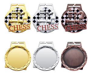 中国奖牌工厂低价国际word国际象棋金牌3d供棋手使用 - Product Image 4