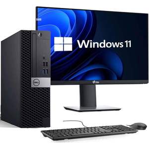 Computadora de Escritorio OptiPlex 5070, Intel Core I7-9700, 16GB de RAM DDR4, SSD de 256GB, Monitor LED de 22 Pulgadas, Intel HD Graphics 530, Windows 11 Pro - Product Image 5