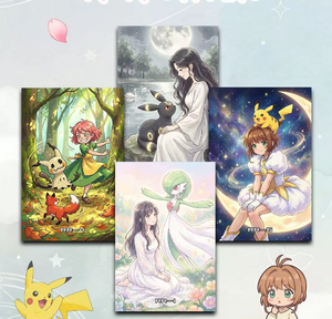 Collection de cartes Pokémon chinoises YQ, animées et scellées, cartes Mega Dream de qualité, booster mystère Pokémon, plateau de jeu de carrom en papier - Product Image 6
