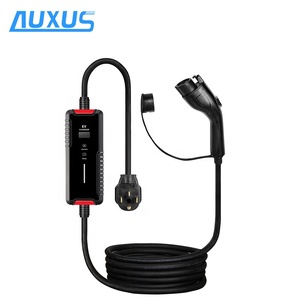 Estación de carga rápida portátil para coche, 7kw ev de cargador inteligente, 110-240v, CA, tipo 1 - Product Image 1