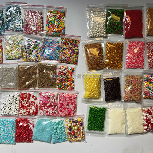 हलाल मिश्रित रंगीन खाद्य छिड़क केक को बेकरी सजावट सामग्री के लिए चीनी के मोती छिड़क - Product Image 6